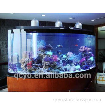 White LED Table Acrylic Jellyfish Tank Aquarium